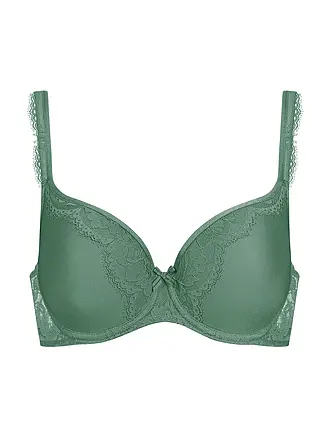 MEY | Soutien-gorge Spacer AMAZING blossom | dunkelgrün